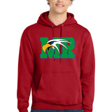 Maple River High School hockey_boys - Red Port & Co Core Fleece Pullover Hooded Sweatshirt. PC78H