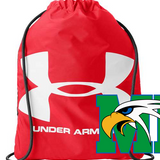 Maple River High School hockey_boys - Red/ Red Ozsee Sackpack Drawstring Bag