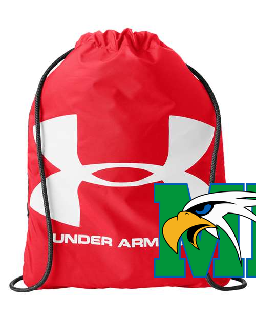 Maple River High School hockey_boys - Red/ Red Ozsee Sackpack Drawstring Bag