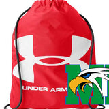 Maple River High School hockey_boys - Red/ Red Ozsee Sackpack Drawstring Bag