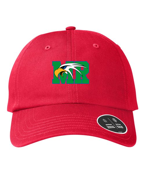 Maple River High School hockey_boys - Red/ Red/ Black Team Chino Cap
