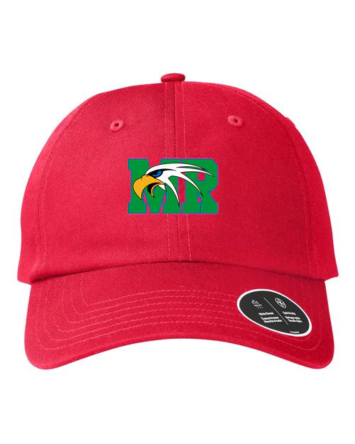 Maple River High School hockey_boys - Red/ Red/ Black Team Chino Cap
