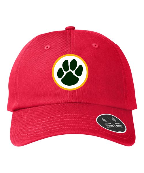 Ashwaubenon High School Football (Boys) - Red/ Red/ Black Team Chino Cap