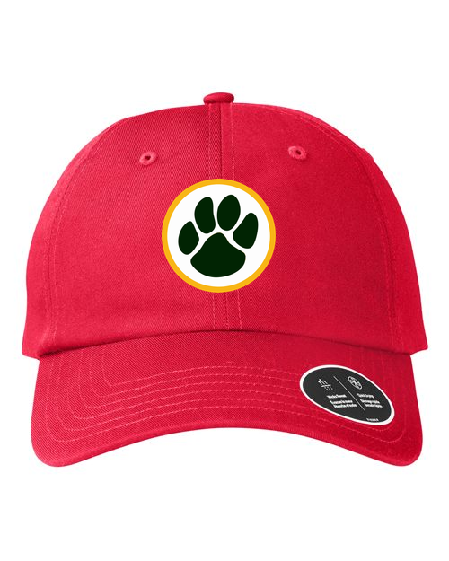 Ashwaubenon High School Football (Boys) - Red/ Red/ Black Team Chino Cap