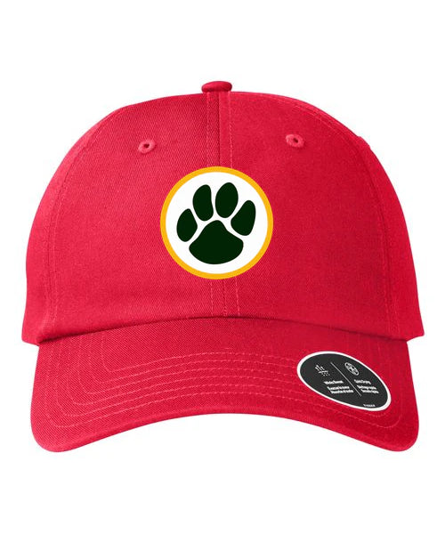 Ashwaubenon High School Football (Boys) - Red/ Red/ Black Team Chino Cap