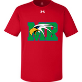 Maple River High School hockey_boys - Red/ White Men's Team Tech™ T-Shirt