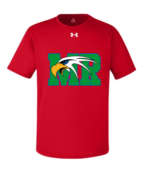 Maple River High School hockey_boys - Red/ White Men's Team Tech™ T-Shirt