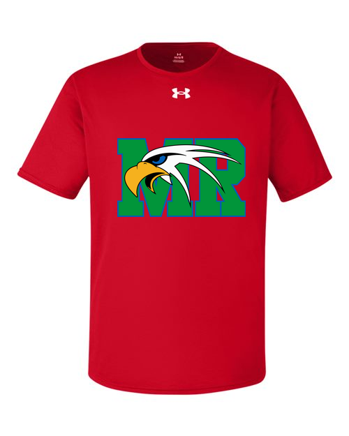 Maple River High School hockey_boys - Red/ White Men's Team Tech™ T-Shirt
