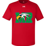 Maple River High School hockey_boys - Red/ White Men's Team Tech™ T-Shirt