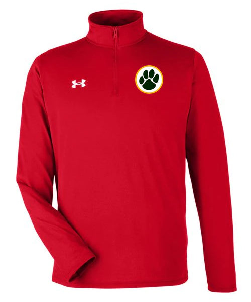 Ashwaubenon High School Football (Boys) - Red/ White Men's Team Tech™ Quarter-Zip Pullover