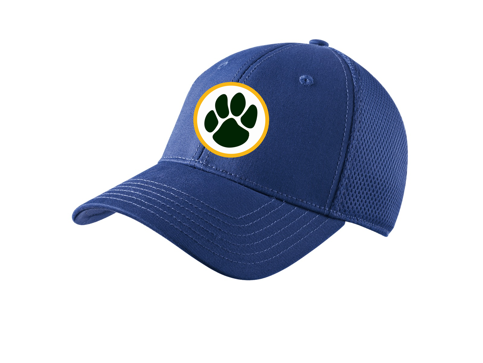 Ashwaubenon High School Football (Boys) - Royal New Era - Stretch Mesh Cap. NE1020