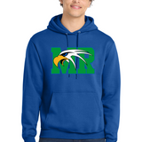 Maple River High School hockey_boys - Royal Port & Co Core Fleece Pullover Hooded Sweatshirt. PC78H