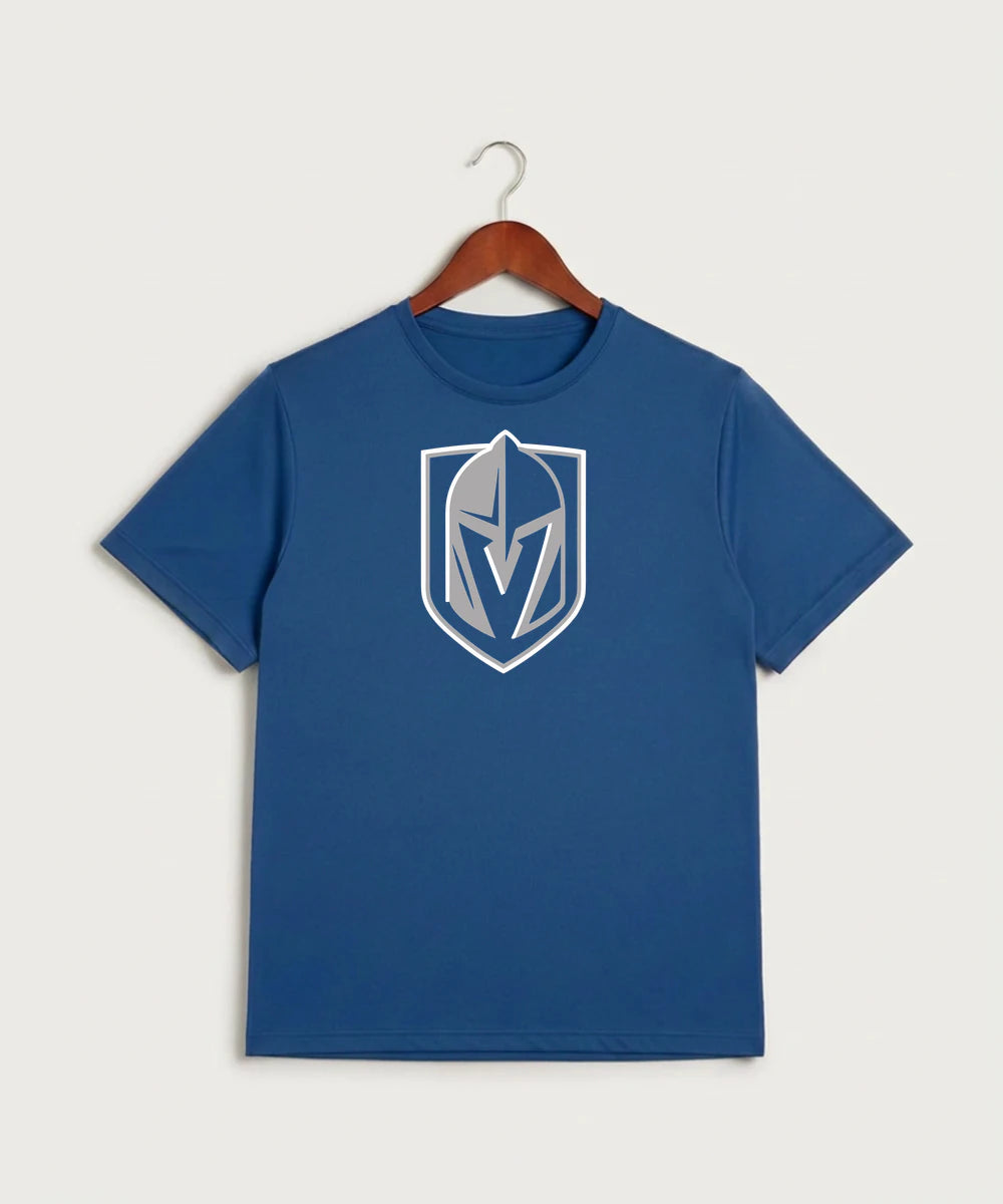 Lake Crystal-Welcome-Memorial High School Football (Boys) - Royal Sport-Tek PosiCharge Competitor Tee. ST350