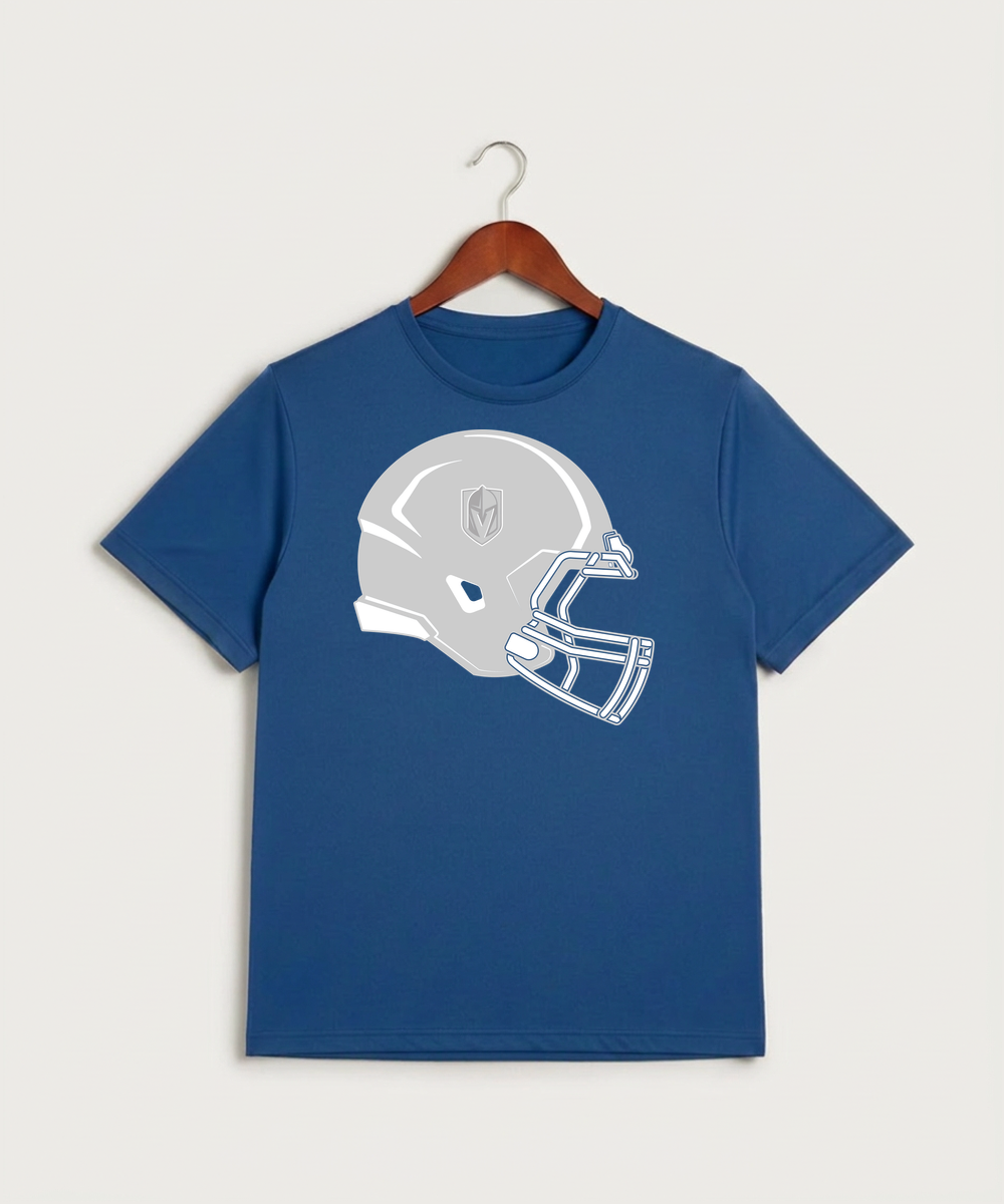 Lake Crystal-Welcome-Memorial High School Football (Boys) - Royal Sport-Tek PosiCharge Competitor Tee. ST350