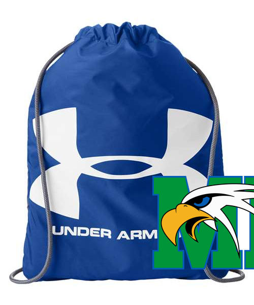 Maple River High School hockey_boys - Royal/ Steel Ozsee Sackpack Drawstring Bag