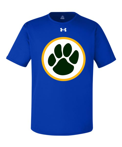 Ashwaubenon High School Football (Boys) - Royal/ White Men's Team Tech™ T-Shirt