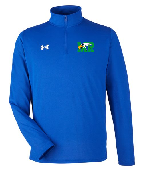 Maple River High School hockey_boys - Royal/ White Men's Team Tech™ Quarter-Zip Pullover