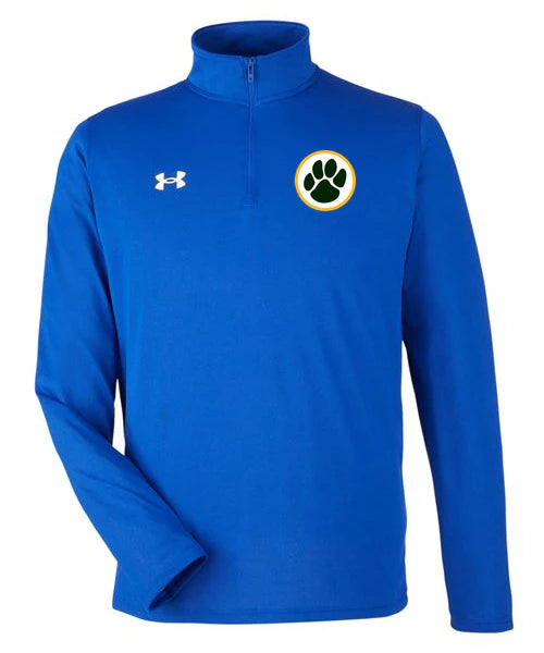 Ashwaubenon High School Football (Boys) - Royal/ White Men's Team Tech™ Quarter-Zip Pullover