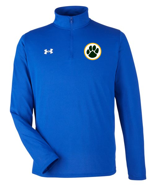 Ashwaubenon High School Basketball (Boys) - Royal/ White Men's Team Tech™ Quarter-Zip Pullover