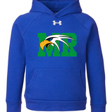 Maple River High School hockey_boys - Royal/ White Youth Rival Fleece Hooded Sweatshirt