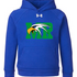 Maple River High School hockey_boys - Royal/ White Youth Rival Fleece Hooded Sweatshirt