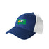 Maple River High School hockey_boys - Royal/ White New Era - Stretch Mesh Cap. NE1020