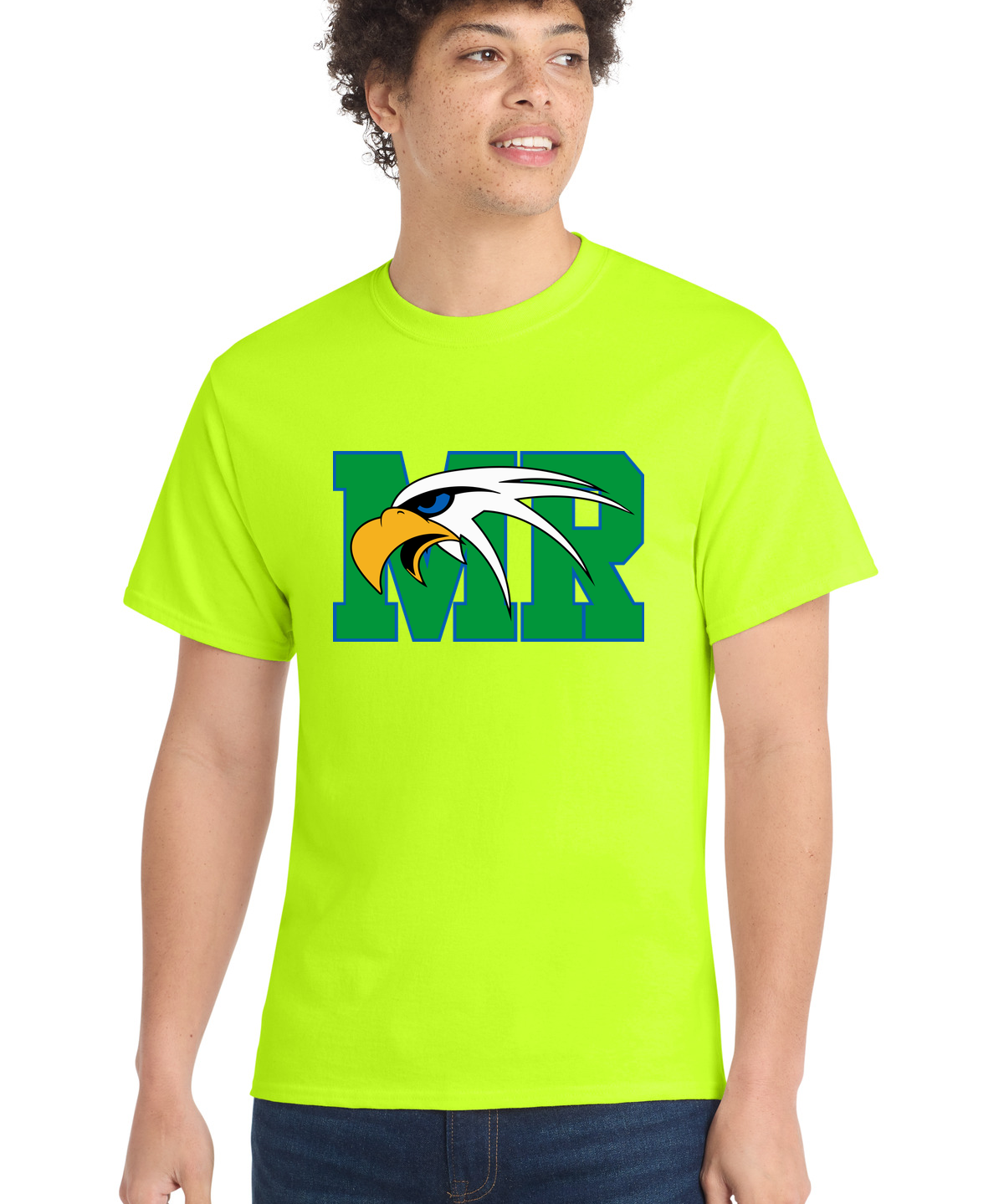 Maple River High School hockey_boys - S. Green Port & Co Core Cotton Tee. PC54