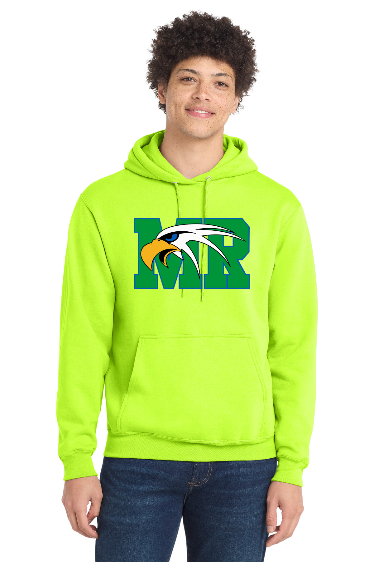 Maple River High School hockey_boys - S. Green Port & Co Core Fleece Pullover Hooded Sweatshirt. PC78H