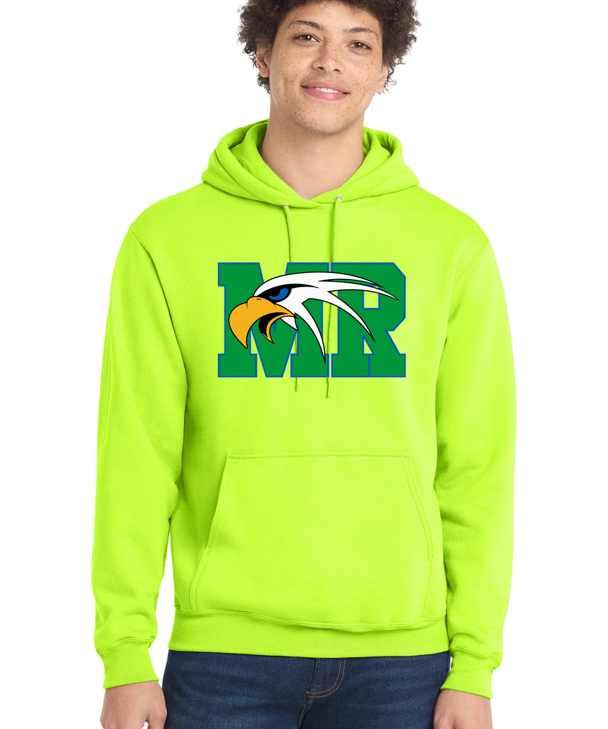 Maple River High School hockey_boys - S. Green Port & Co Core Fleece Pullover Hooded Sweatshirt. PC78H