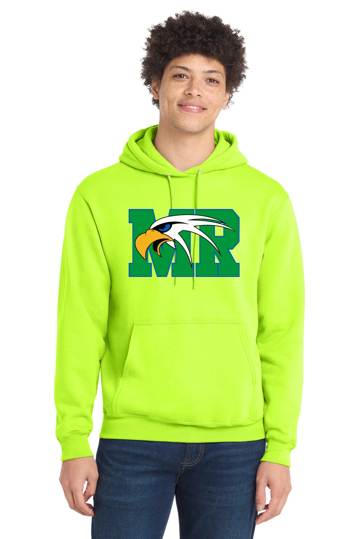 Maple River High School hockey_boys - S. Green Port & Co Core Fleece Pullover Hooded Sweatshirt. PC78H