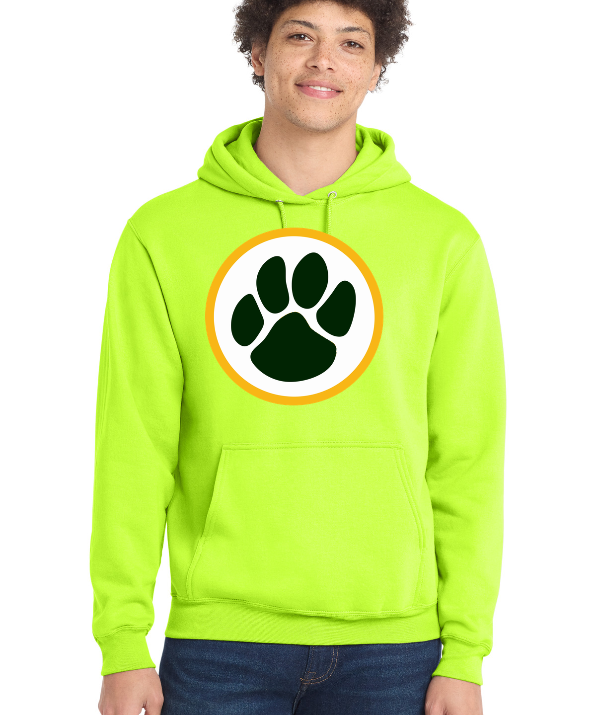 Ashwaubenon High School Football (Boys) - S. Green Port & Co Core Fleece Pullover Hooded Sweatshirt. PC78H