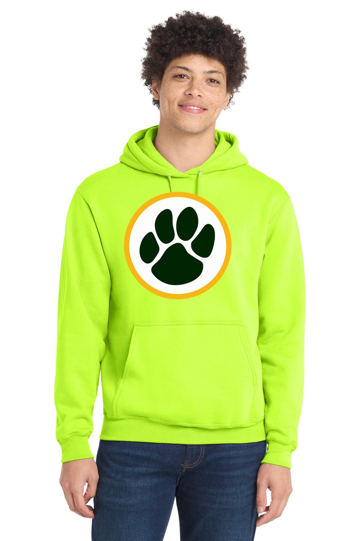 Ashwaubenon High School Football (Boys) - S. Green Port & Co Core Fleece Pullover Hooded Sweatshirt. PC78H