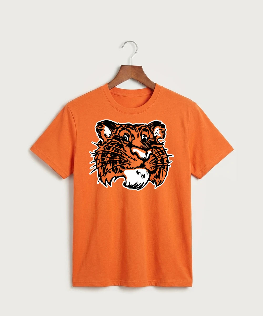 Browerville Public High School Athletics Coed - S. Orange Port & Co Core Cotton Tee. PC54