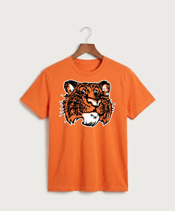 Browerville Public High School Athletics Coed - S. Orange Port & Co Core Cotton Tee. PC54
