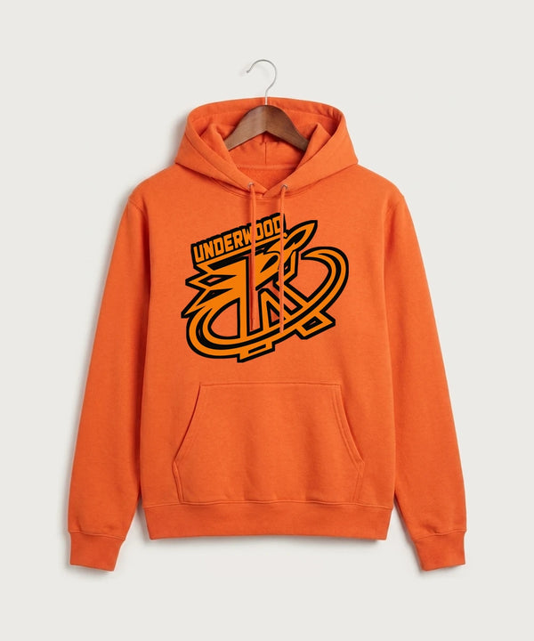 Underwood High School Football (Boys) - S. Orange Port & Co Core Fleece Pullover Hooded Sweatshirt. PC78H
