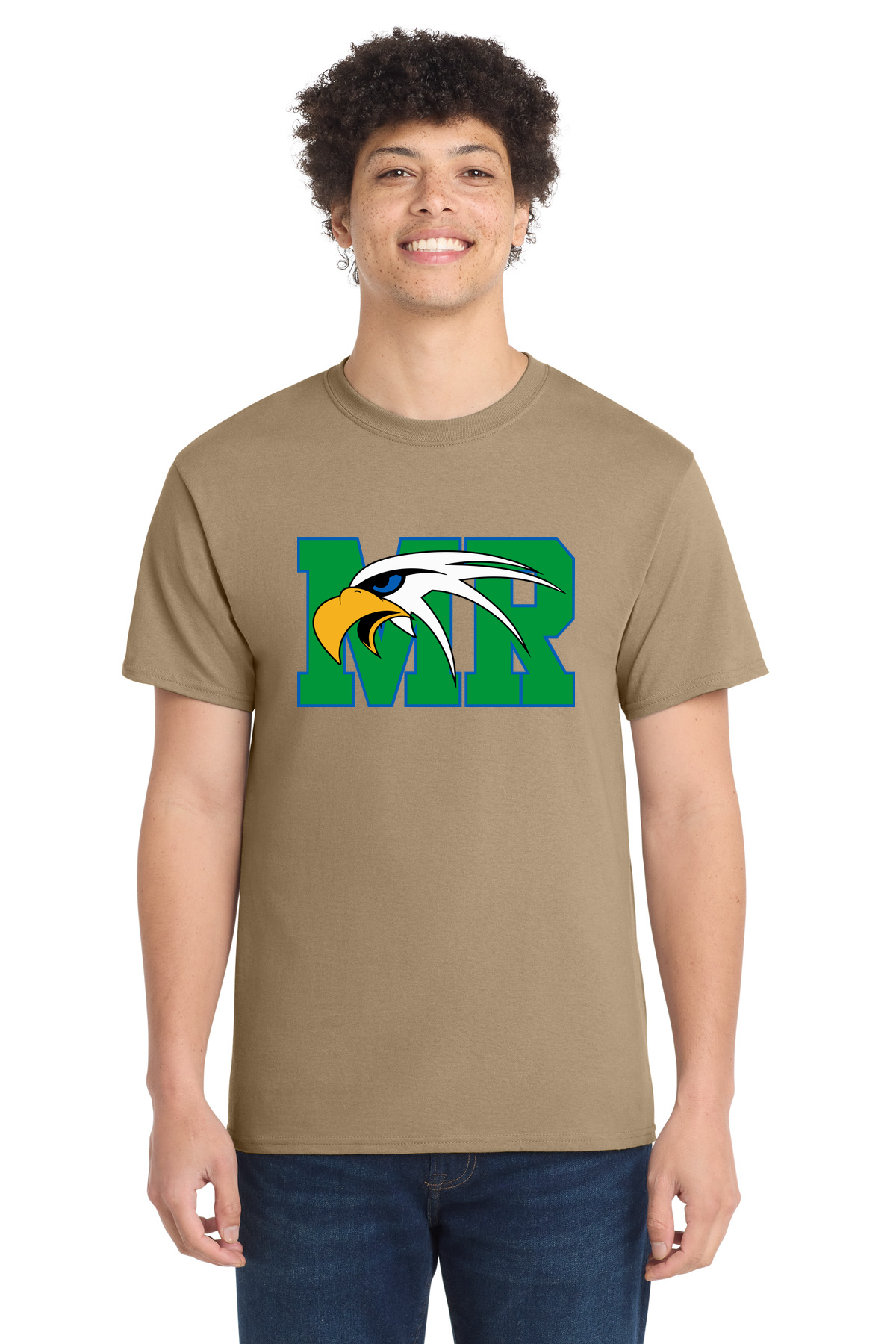 Maple River High School hockey_boys - Sand Port & Co Core Cotton Tee. PC54