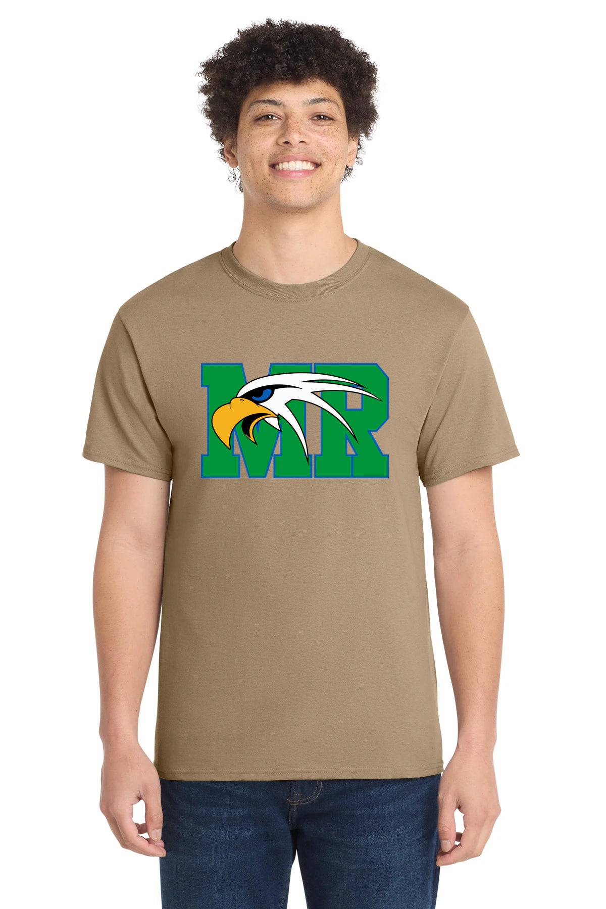 Maple River High School hockey_boys - Sand Port & Co Core Cotton Tee. PC54