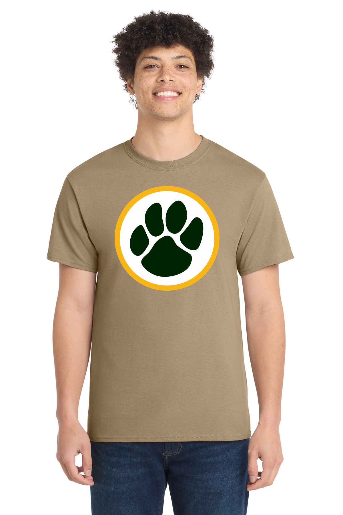 Ashwaubenon High School Football (Boys) - Sand Port & Co Core Cotton Tee. PC54