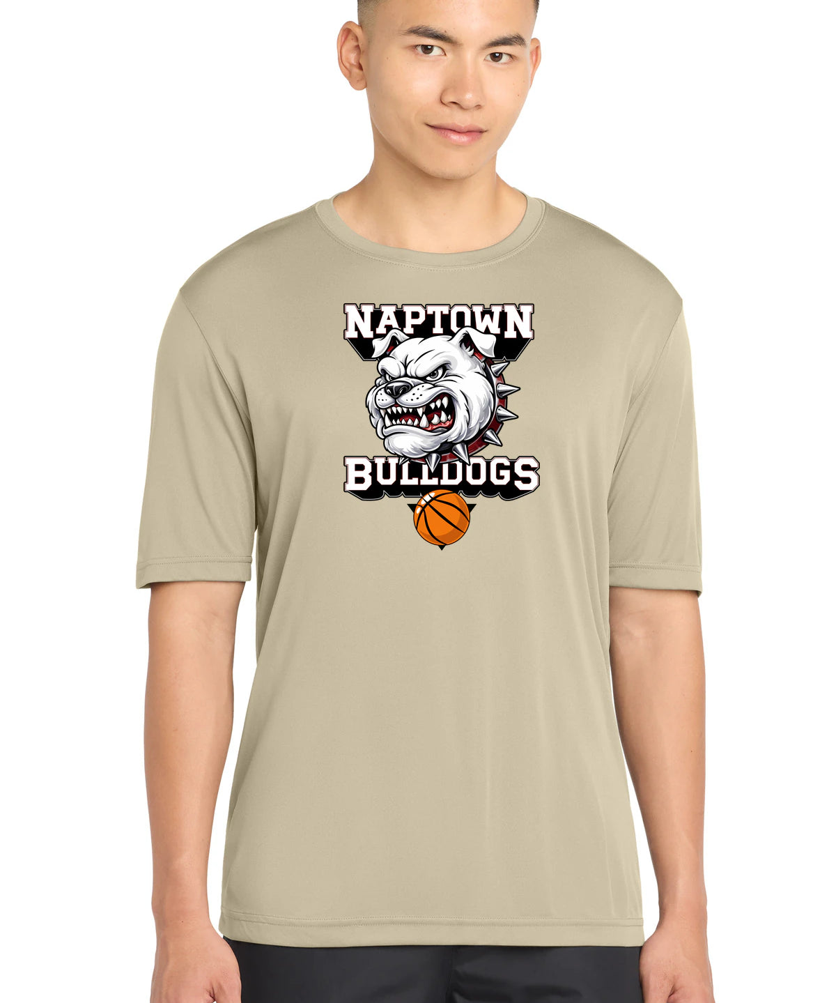 Naptown basketball_boys - Sand Sport-Tek PosiCharge Competitor Tee. ST350