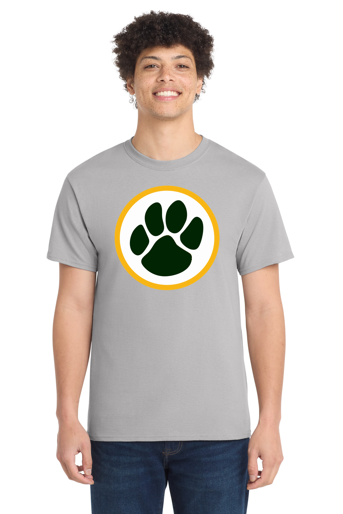 Ashwaubenon High School Football (Boys) - Silver Port & Co Core Cotton Tee. PC54