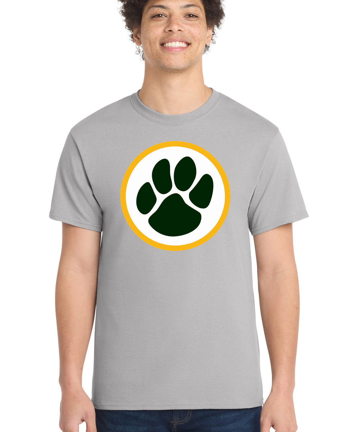 Ashwaubenon High School Football (Boys) - Silver Port & Co Core Cotton Tee. PC54