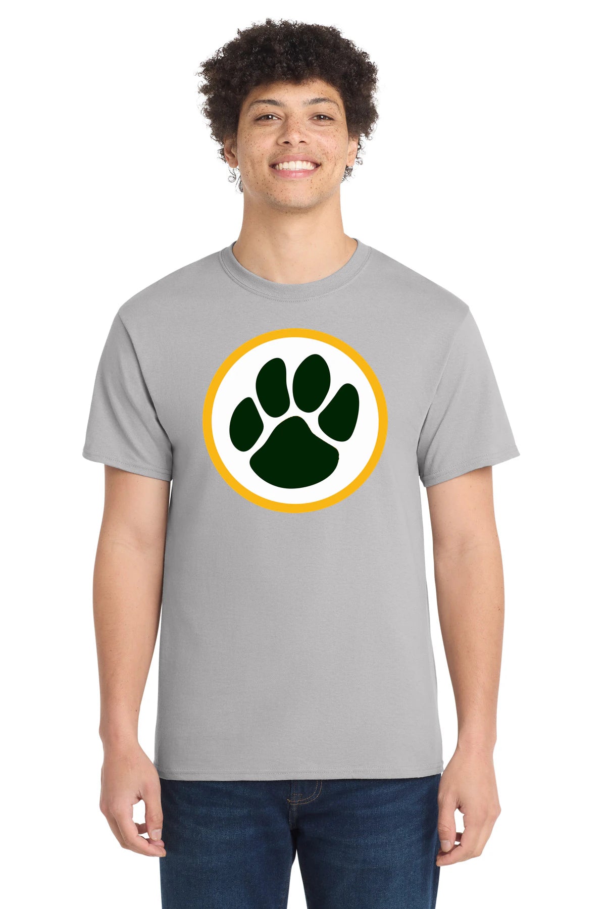Ashwaubenon High School Football (Boys) - Silver Port & Co Core Cotton Tee. PC54