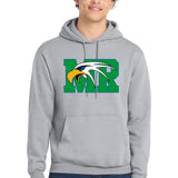 Maple River High School hockey_boys - Silver Port & Co Core Fleece Pullover Hooded Sweatshirt. PC78H