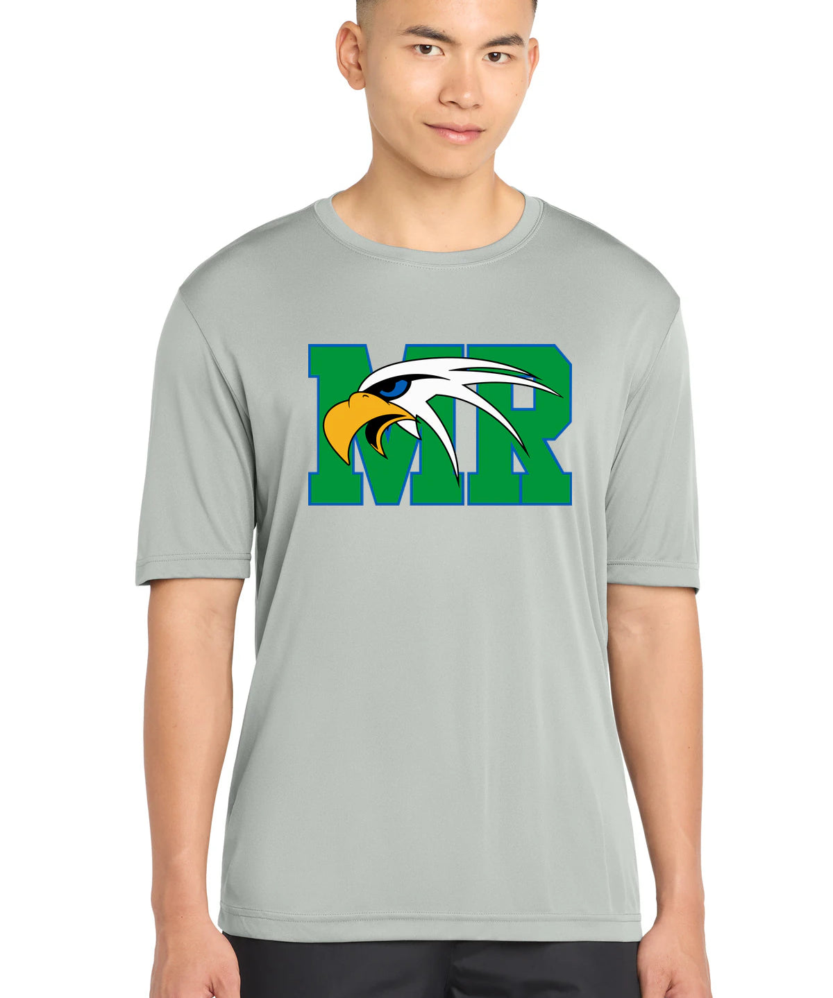 Maple River High School hockey_boys - Silver Sport-Tek PosiCharge Competitor Tee. ST350