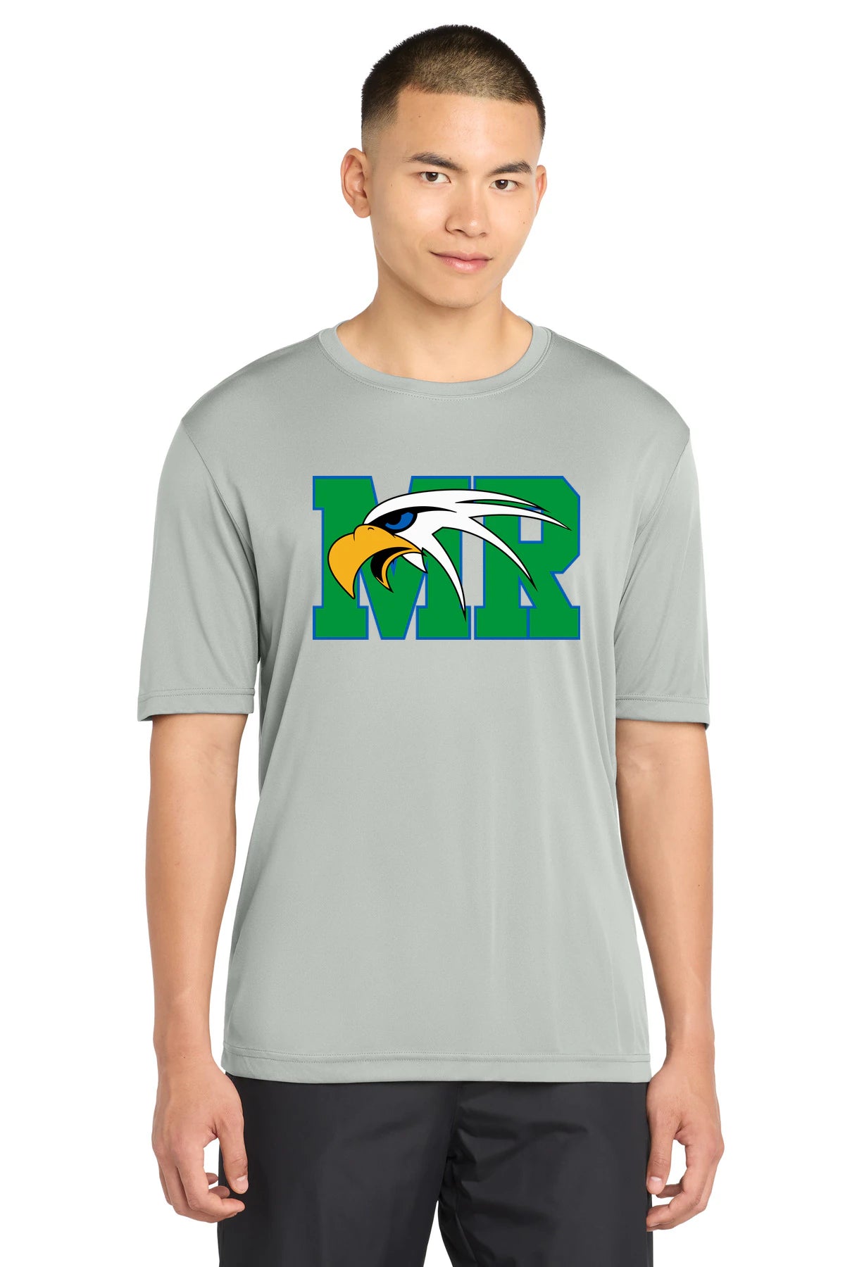 Maple River High School hockey_boys - Silver Sport-Tek PosiCharge Competitor Tee. ST350