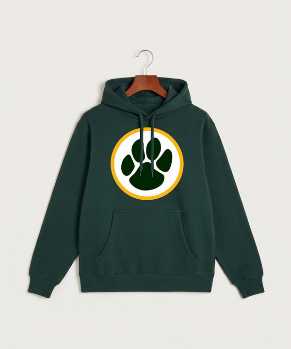 Ashwaubenon High School Football (Boys) - Sport Green Hoodie Value - Full Front