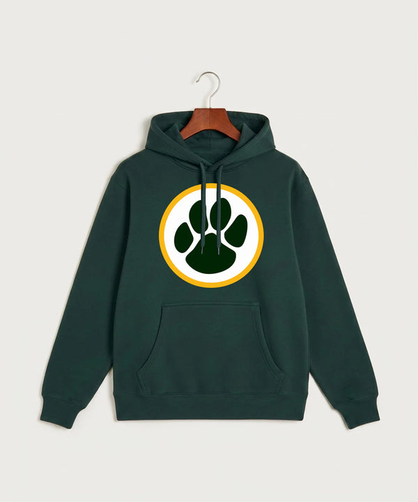 Ashwaubenon High School Football (Boys) - Sport Green Hoodie Value - Full Front
