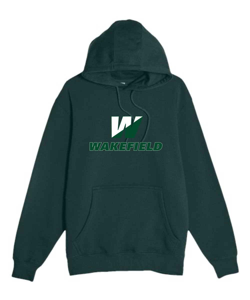Wakefield High School N/A - Sport Green Hoodie Value - Full Front