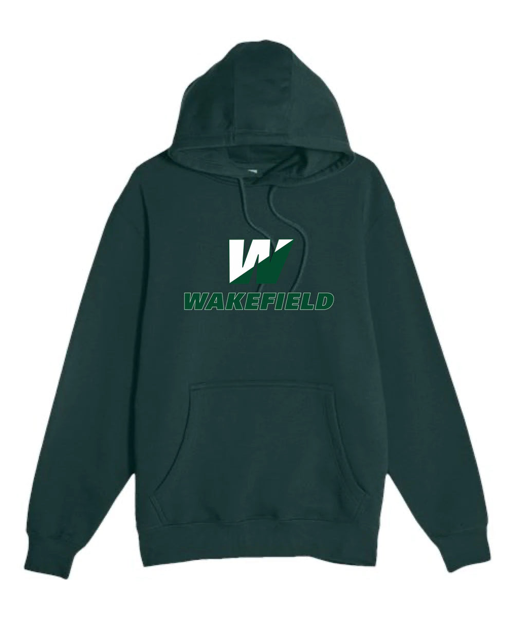 Wakefield High School N/A - Sport Green Hoodie Value - Full Front