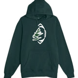 DC Everest Middle School Football — example store - Sport Green Hoodie Value - Full Front